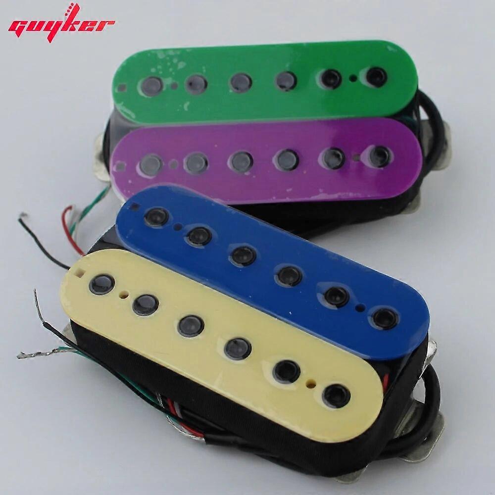 A Set  Multicolor Electric Guitar Humbucker Pickups