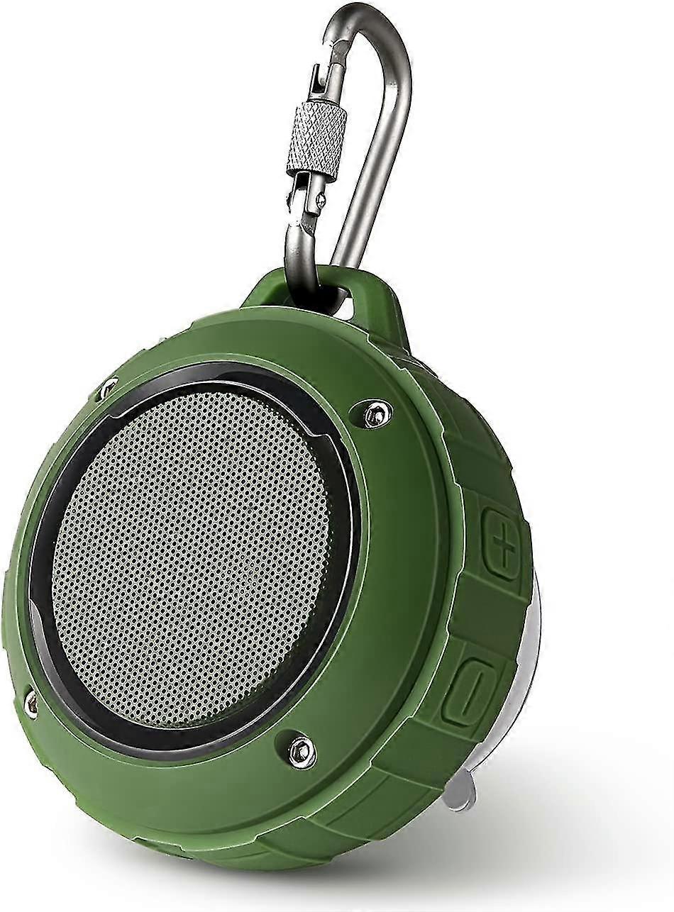 Waterproof Bluetooth Speaker, Portable Speaker With Subwoofer (green)