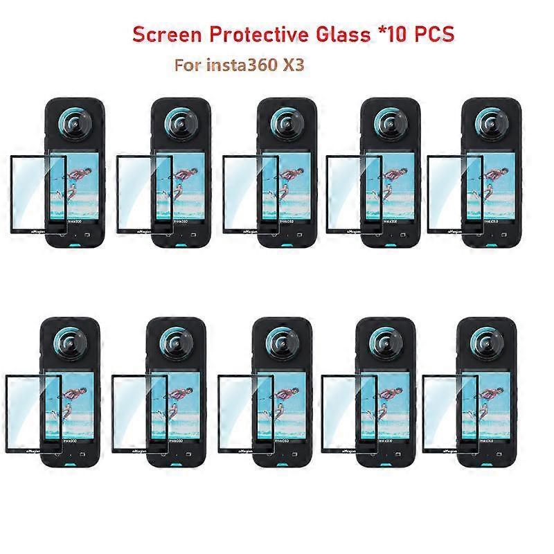 10Pcs X3 Tempered Glass Screen Protector Non-orignal Accessory