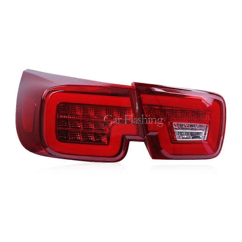 Car LED Tail Light Rear Lamp Brake Reverse Lamp Dynamic Turn Signal Taillight For Chevrolet Malibu 2012 2013 2014 2015