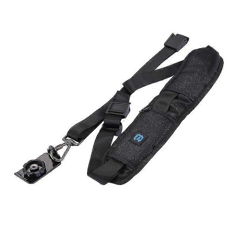 Puluz Quick Release Anti-slip Soft Pad Nylon Single Shoulder Camera Strap With Metal Hook For Slr / Dslr Cameras