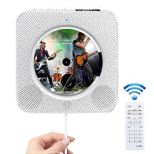 The Second Generation Portable Digital Display Bluetooth Speaker CD Player with Remote Control