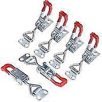 6 Pcs Metal Cam Lock Gh-4001 Turnbuckle Box Lock Lock Réglable Toggle Clamp Holding Capacity Bolt 100kg 220lbs