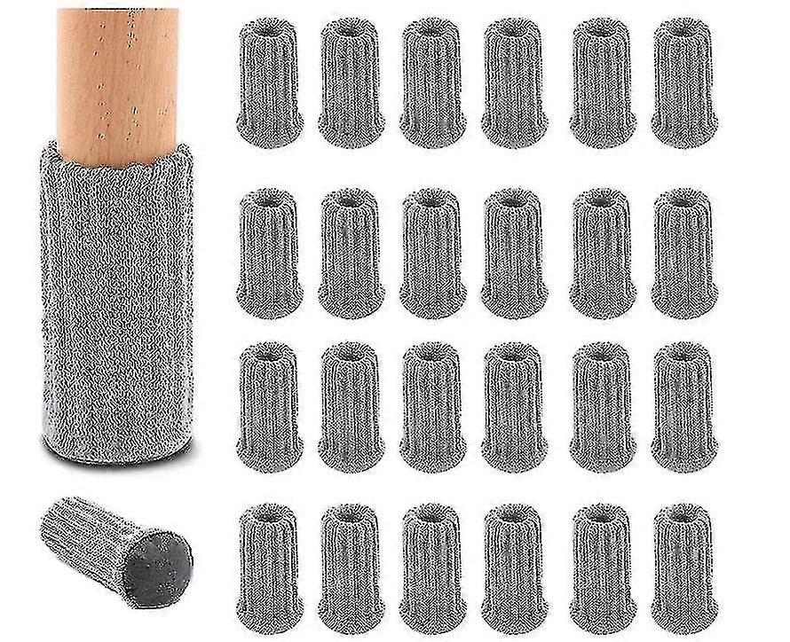 16er-Pack Stuhlbeinschoner, gestrickte Möbelsocken