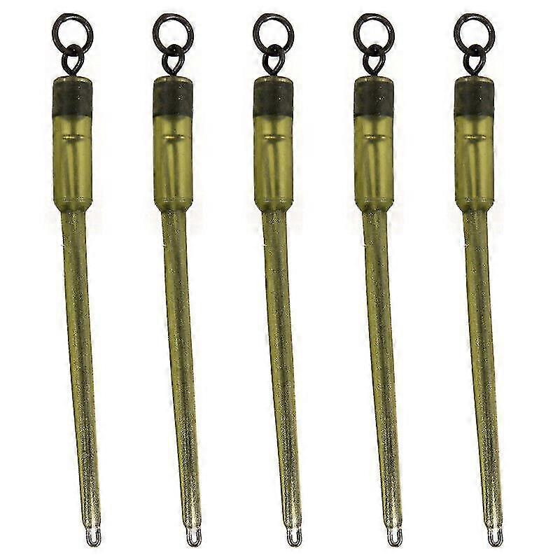 Bag Stems Translucent Green Quick Change Solid Bag For Carp Fishing(green)(20pcs)