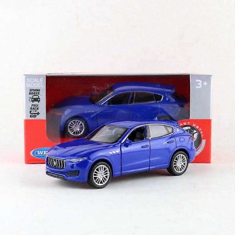 Welly 1:36 Maserati Levante SUV κράμα τραβήξει πίσω μοντέλο αυτοκινήτου υψηλή προσομοίωση μέταλλο diecast μοντέλο συλλογή παιχνιδιών Δώρο γενεθλίων αγόρι