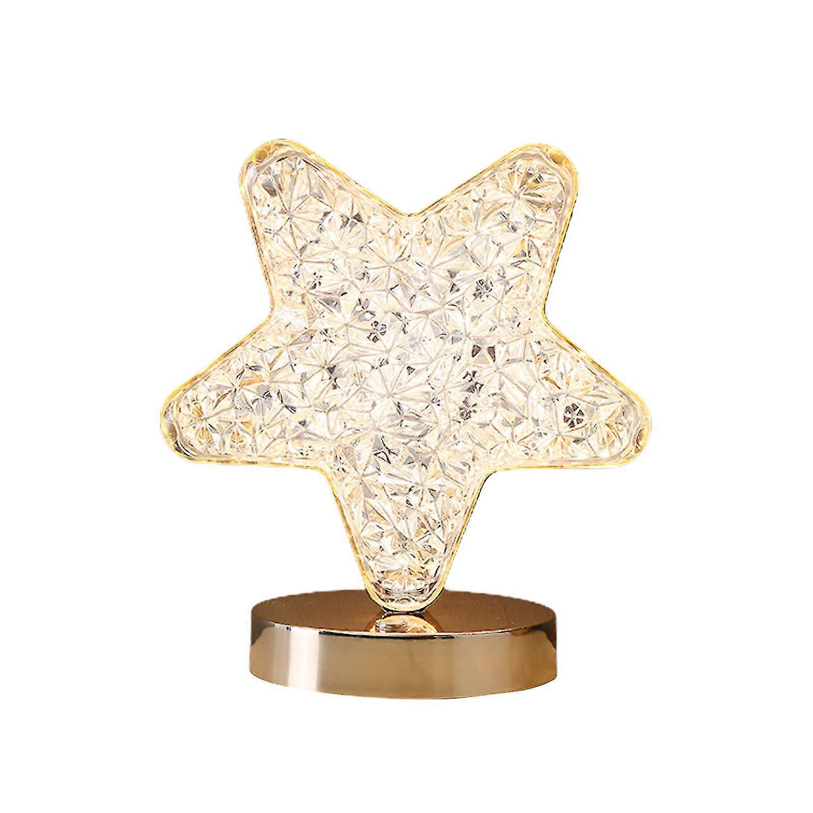 Bedroom Moon Cute Atmosphere Lamp Table Lamp Star Lamp Modeling Lamp - SNNGV