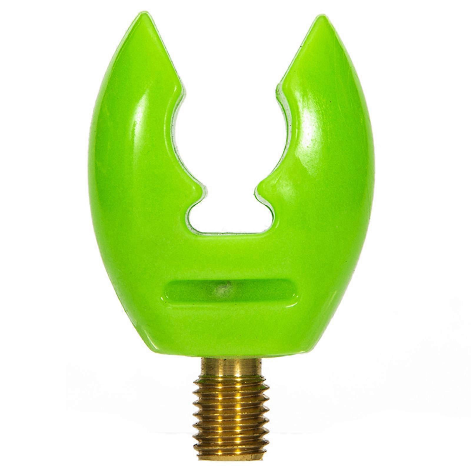 Kaesi Fishing Rod Rest Fluorescent Horn Shape Reusable Rest Butt Pole Stick Holder Coarse Support Stand for Outdoor