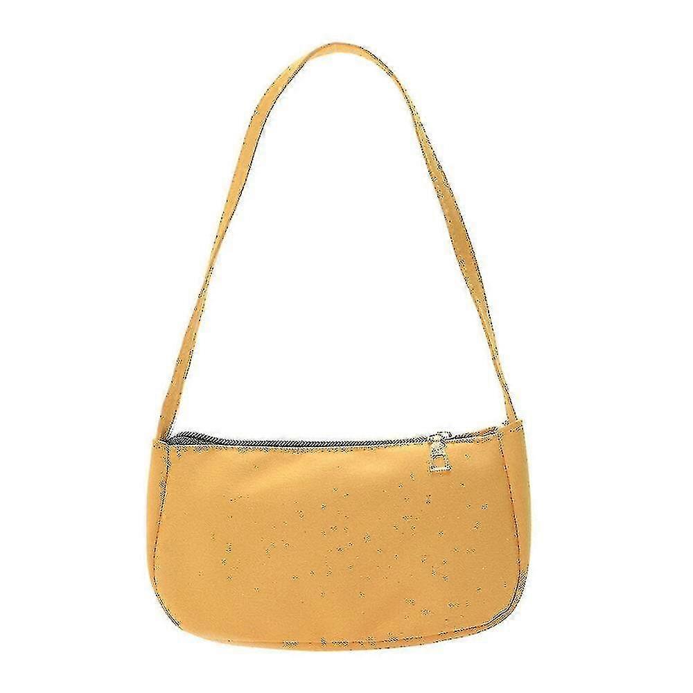 Simple Versatile Portable Solid Women Handbag Nylon Street Ladies