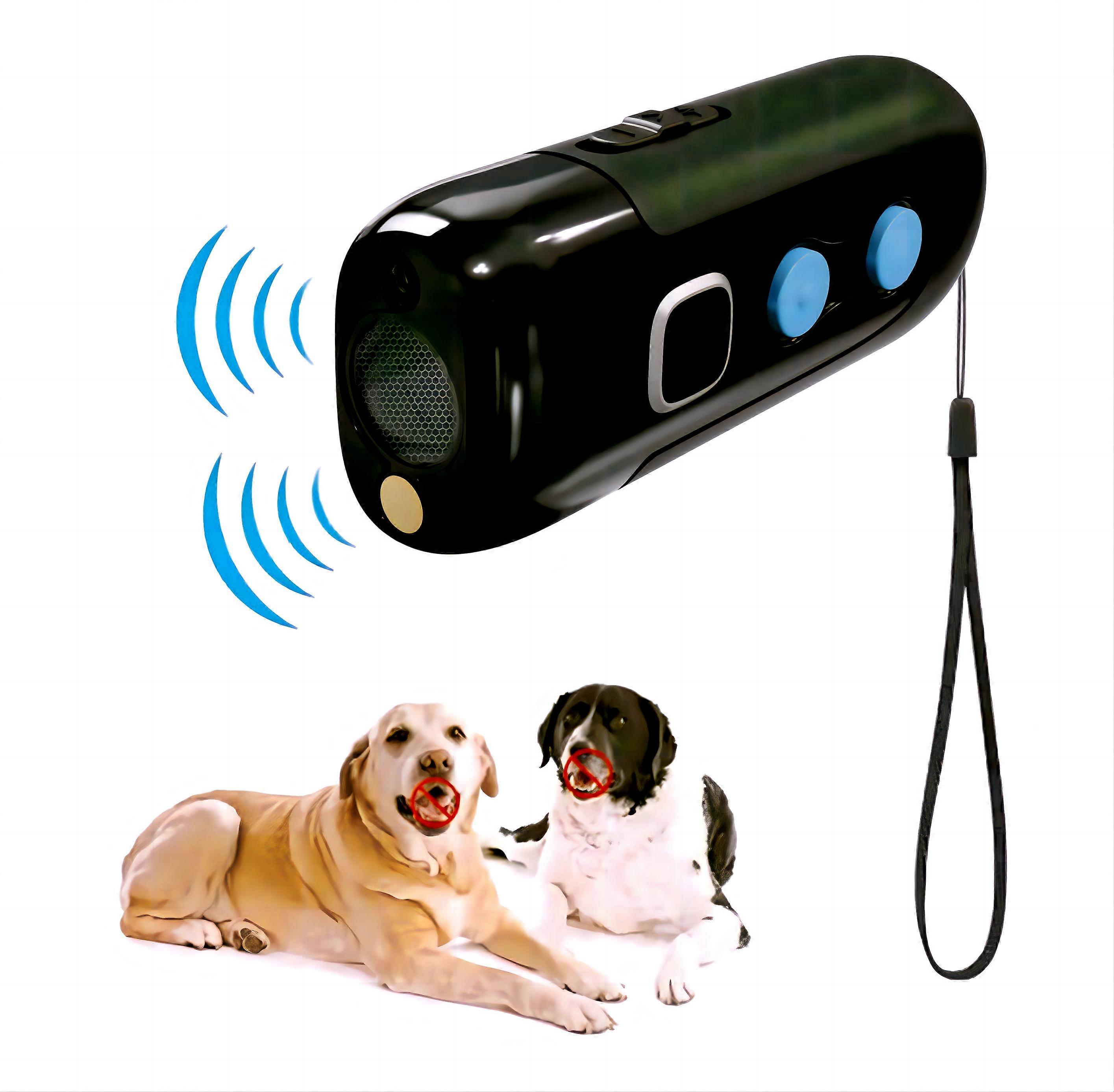 New 2023 Barking Control Devices for Dog - 3 Training & Deterrent Modes-Rechargeable Ultrasonic Dog Whistle to Stop Barking