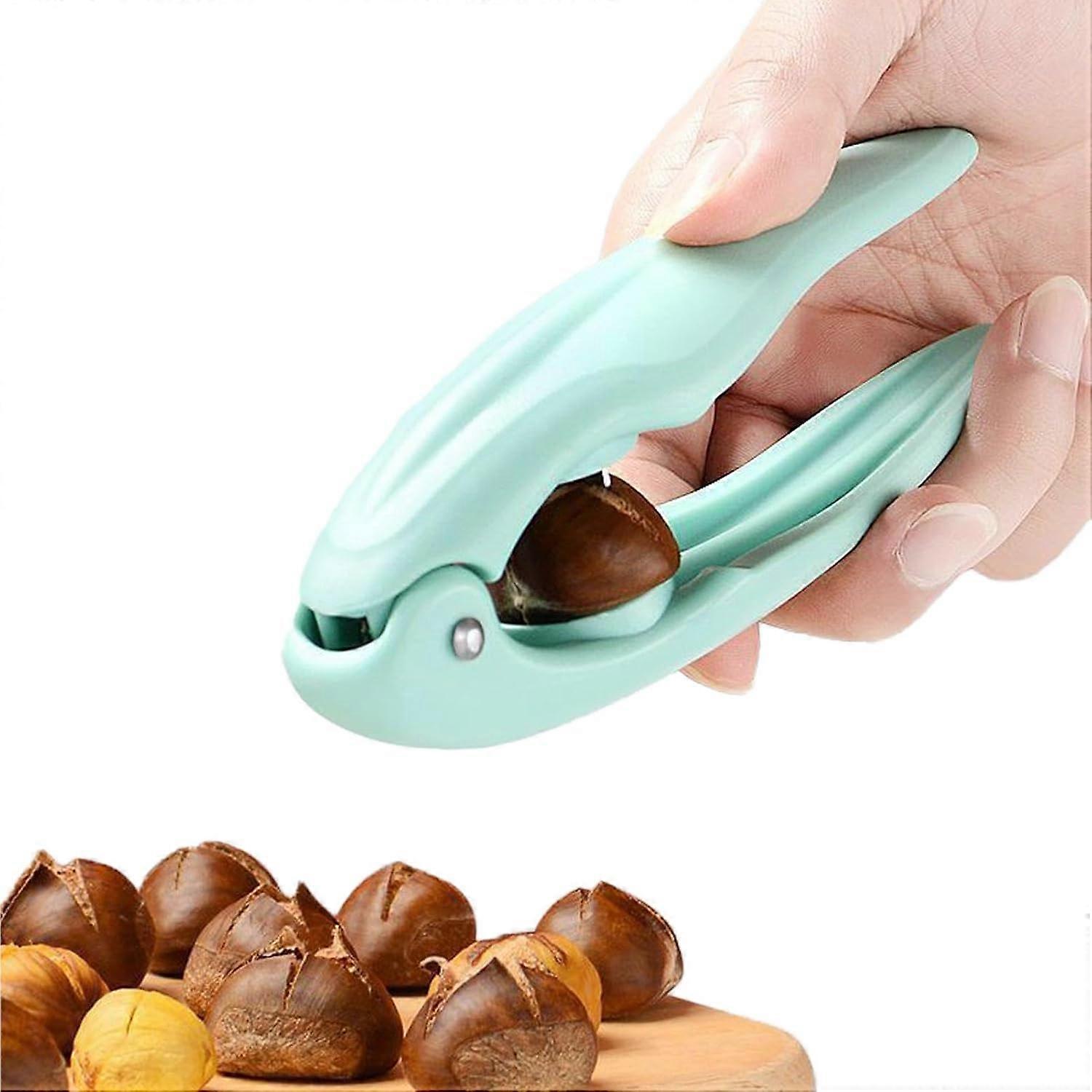 1pc Chestnut Cutter Tool, Chestnut Peeler, Chestnut Pliers, Walnut Sheller Pliers, Chestnut Opening Machine, with Non-Slip Handle