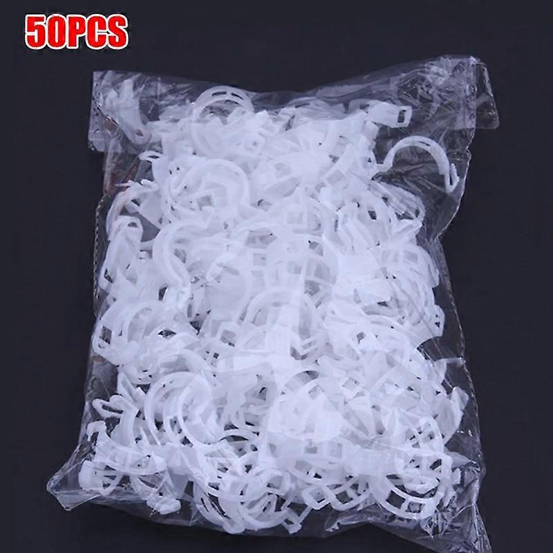 تدعم مقاطع النبات وصلات بلاستيكية قابلة لإعادة الاستخدام ، وتثبيت جذع الطماطم ، وتطعيم نباتات الخضروات ، وأدوات البساتين والحدائق SMTX