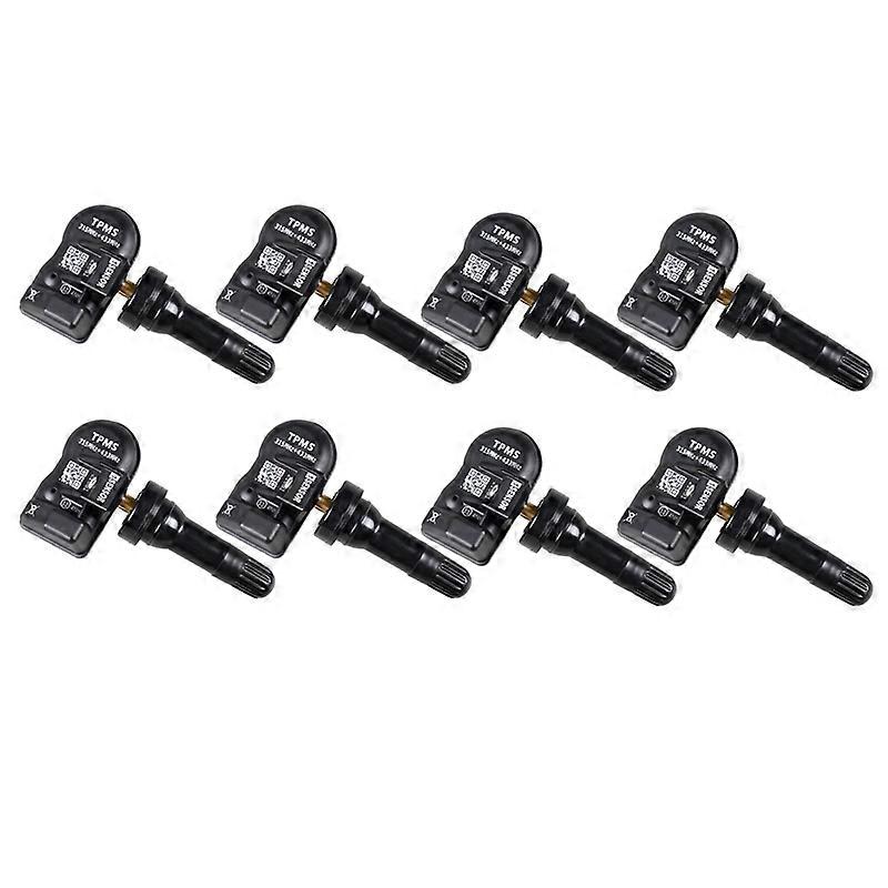 8Pcs TPMS Sensor Programmable MX-Sensor 433Mhz 315MHZ 2 In 1 Sensor For-Autel Tire Pressure Monitoring System