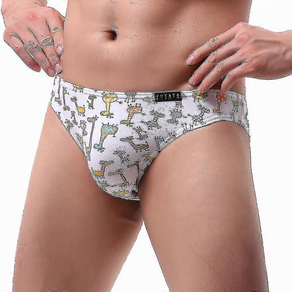 Männer Cartoon Print Unterwäsche Slip Höschen Unterhose