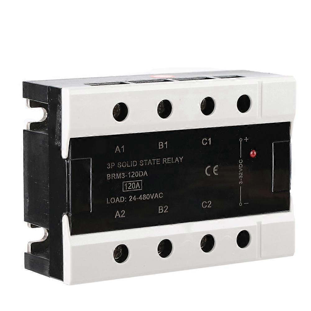 24-480VAC Three Phase Solid State Relay BRM3-120DA