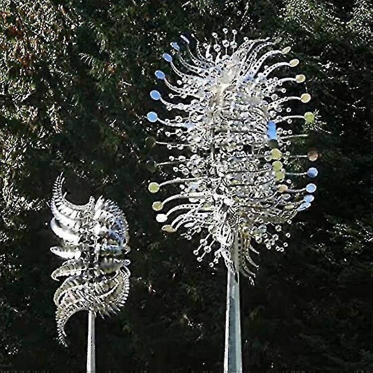 Outdoor Rotating Metal Wind Chimes