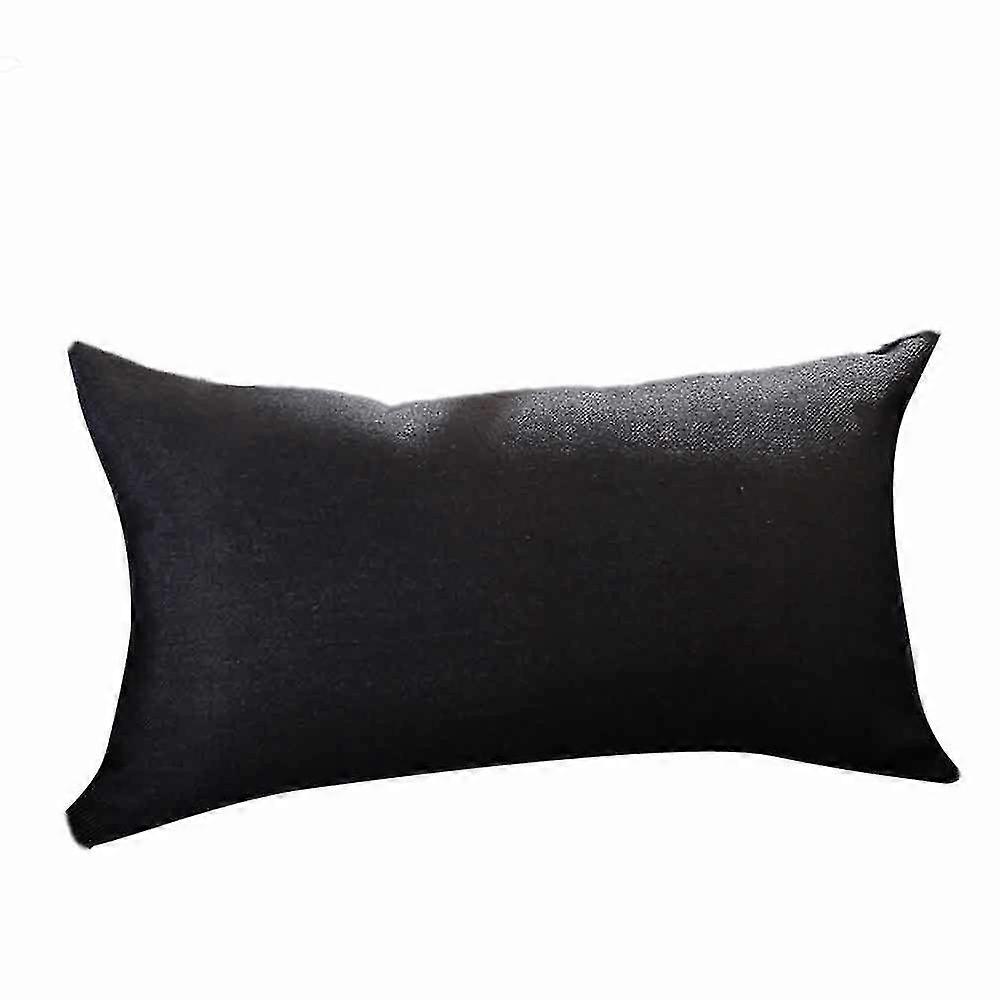 Rectangle Cushion Cover Silk Throw Pillow Case Pillowcase