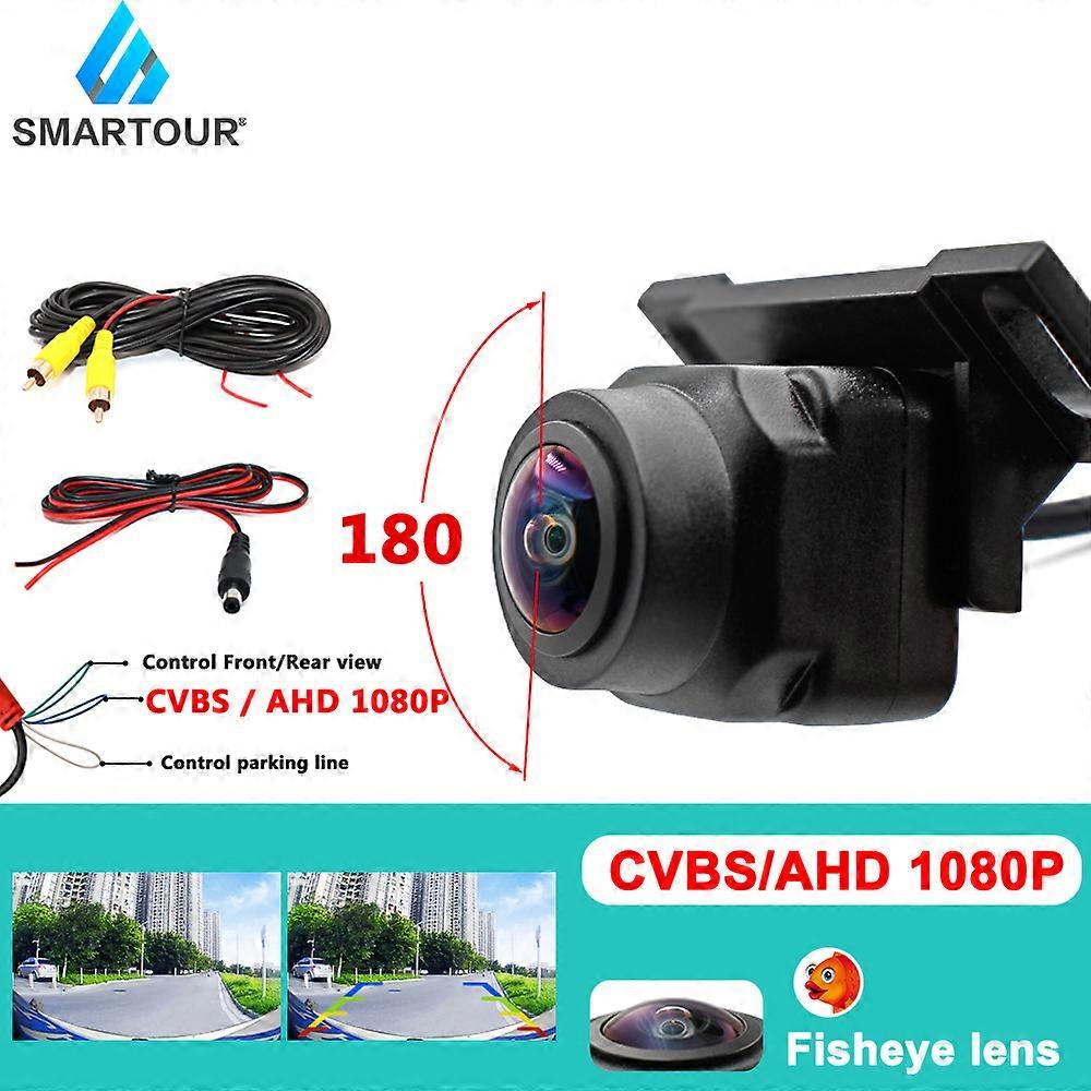 HD1296*1080P 180 Degree CCD Fisheye Lens Starlight Night Vision Vehicle Front / Rear View Camera Car Reverse Camera