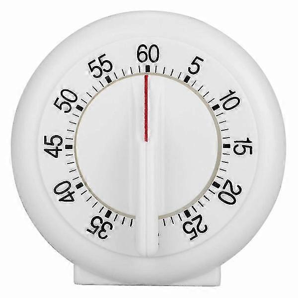 60 Minutes Round Shape Timer Kitchen Mechanical Counter Alarm