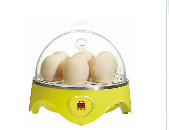 Mini incubator 7 egg capacity automatic digital chicken, duck and bird hatching tool 110V-240V