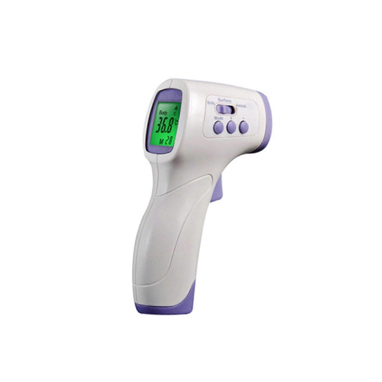 No-Contact Digital Infrared Thermometer Forehead Thermometer Fast Measurement, Fever Alarm and Memory Function