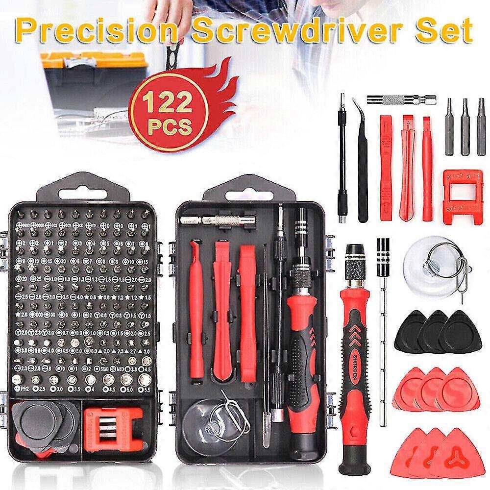 122 IN 1 Screwdriver Set Computer PC Phone Watch Repair Tool Kit