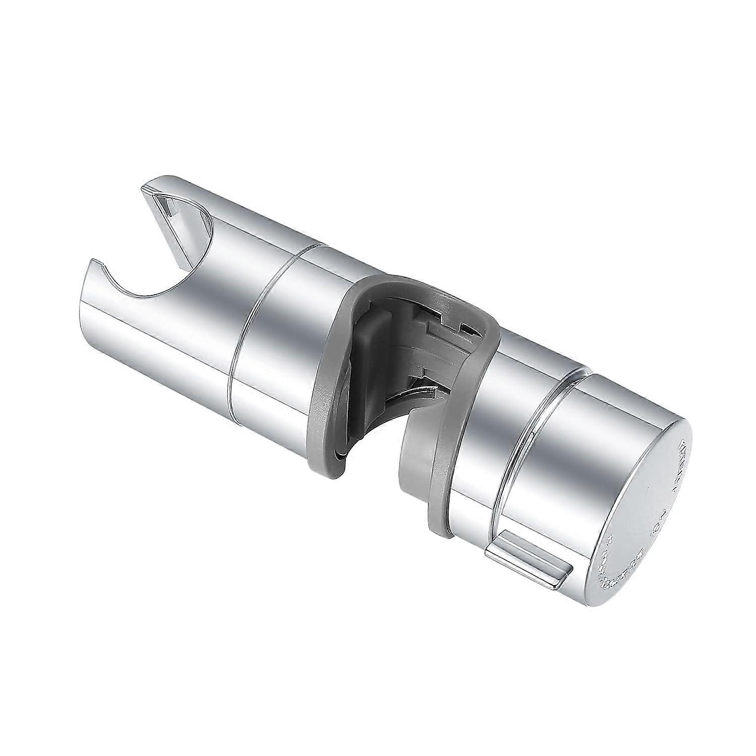 Replaceable Handheld Shower Support, Chrome ABS Shower Head Holder,18-25MM Adjustable Diameter