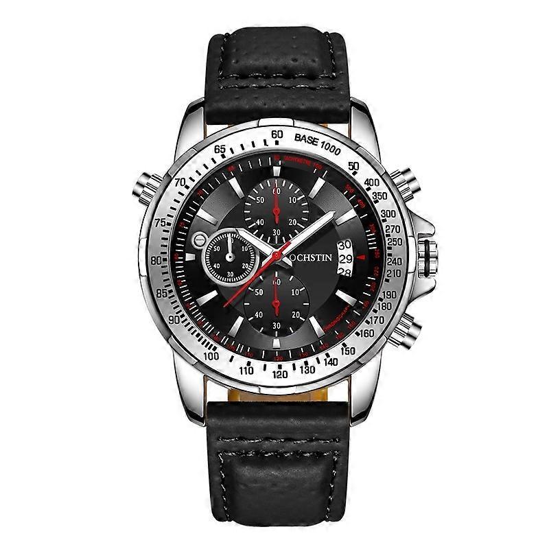 OCHSTIN 6125B Quartz Watch Night Light Waterproof Watch Timing Multi Function Men Watch(Blue)