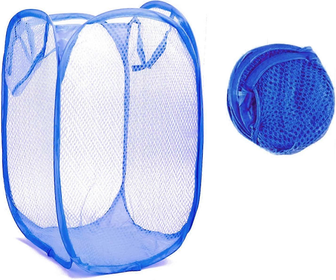 Laundry Hamper, Collapsible Laundry Hamper, Collapsible Laundry Bag, Large Capacity Folding Laundry Hamper, Collapsible Pop Up Mesh Laundry Hamper, Cl