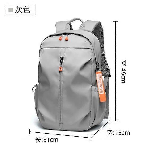2023 New Casual Men Backpacks Fashion Simple Design Backpack Large Capacity Travel SchoolBag 15.6inch Unisex Mochila Backpacks