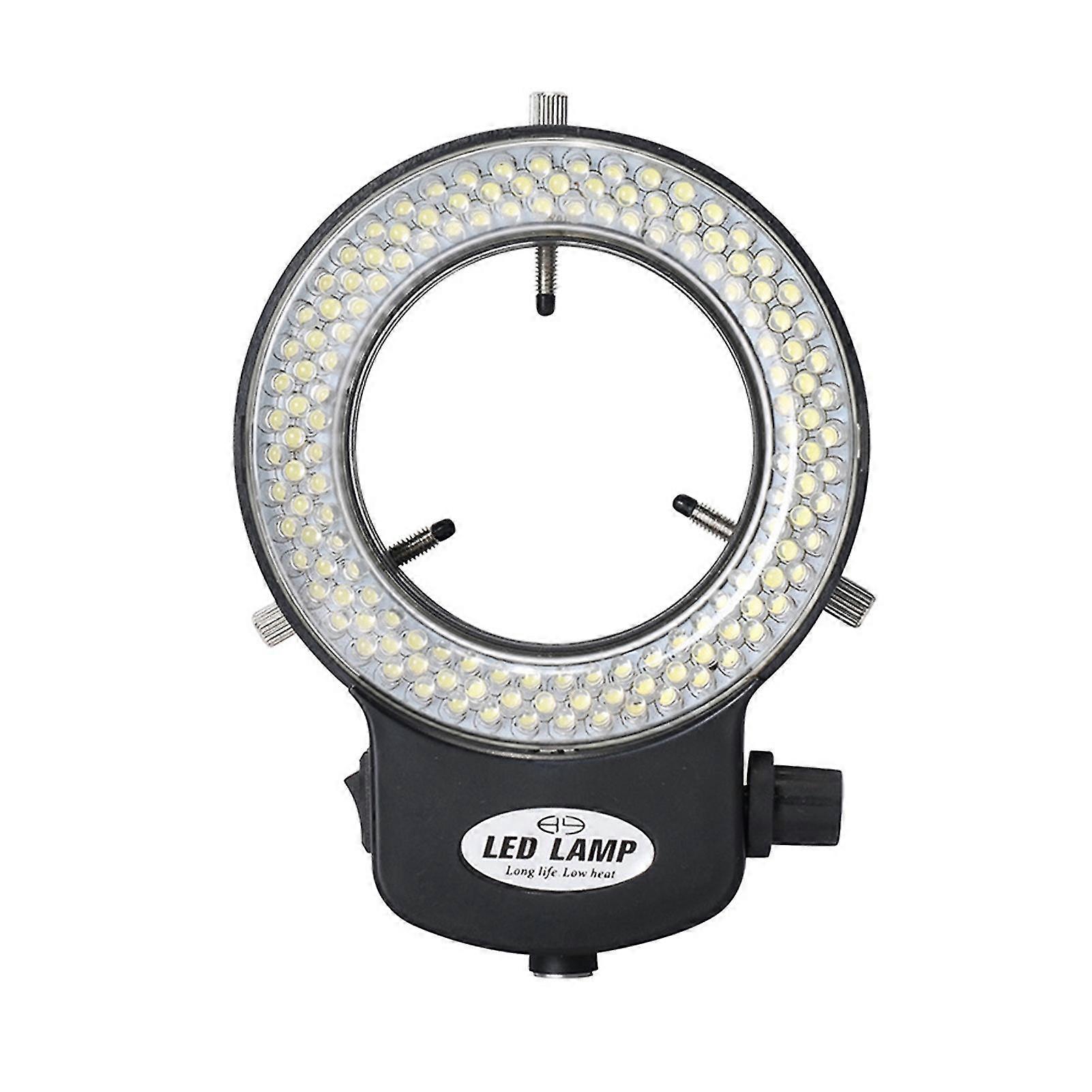 Led Ring Light Adjustable 144 Lamp Beads Tough Illumination Plastic Rust Resistant Microscope Light For Laboratory Mengxi