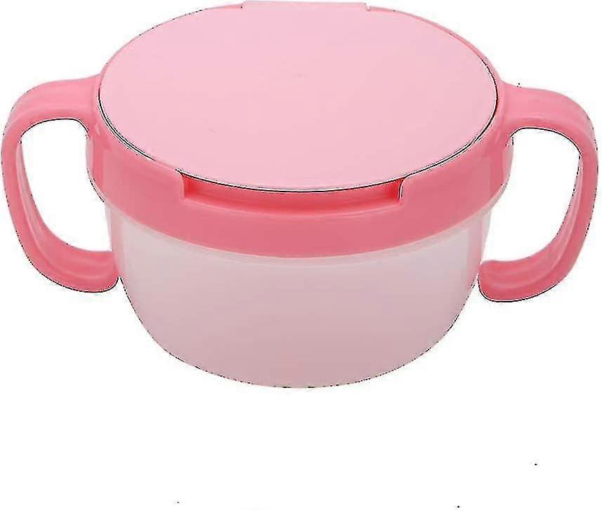 Bol d’alimentation Récipient à collation anti-déversement Double Lunch Container Garde les aliments chauds et froids