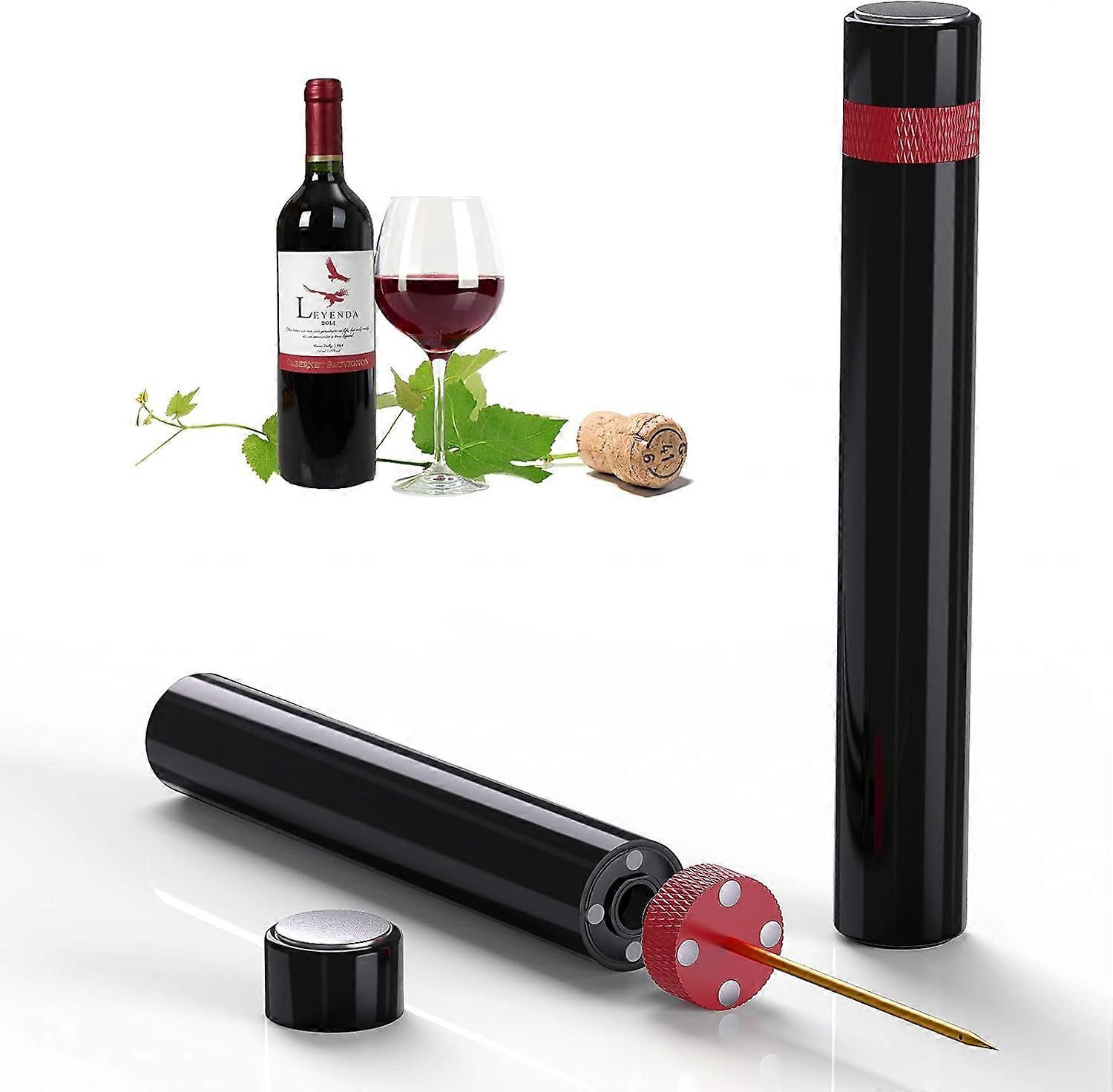 Corkscrew, Air Pressure Cork Opener Cork Pops Out, Red Wine Bottle Opener Tools Portable Bottle Opener Wine Accessory Professional Bottle Pump