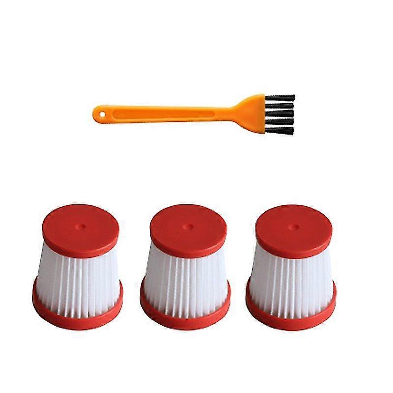 3pcs Handheld Vacuum Cleaner Hepa Filter Replacement Use Accessories