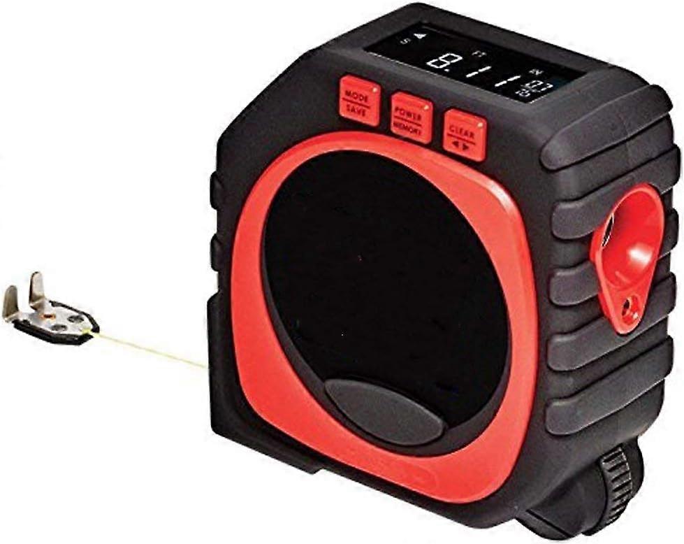 デジタルテープメジャー - 3-in-1多機能レーザーテープメジャーレーザーローラーモード測定ツール