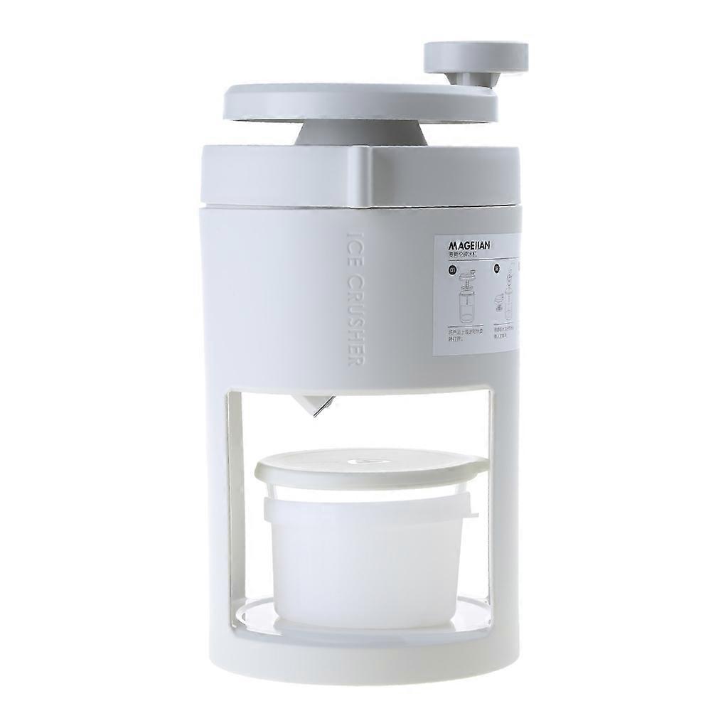 Home Shaved-Ice Machine Snow-Cone Machine Portable Ice Crusher and-Shaved
