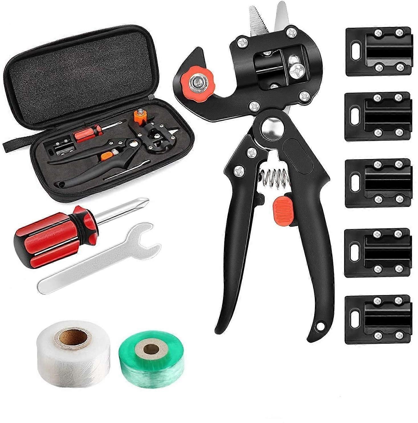 2 Colors 4 Pieces with Various Elasticity, Grafting Tape Grafting Tool Buddy Grafting Tape Plant Grafting Tape