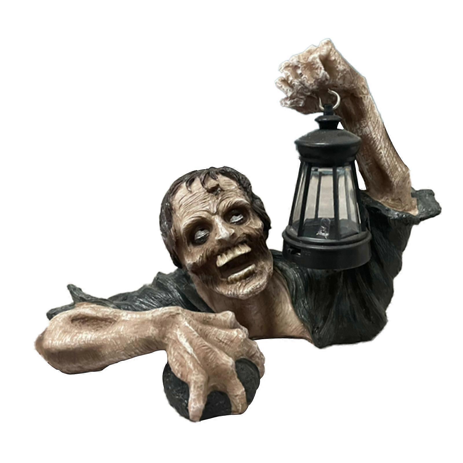 Halloween Horror Gnome Statue with Led Light