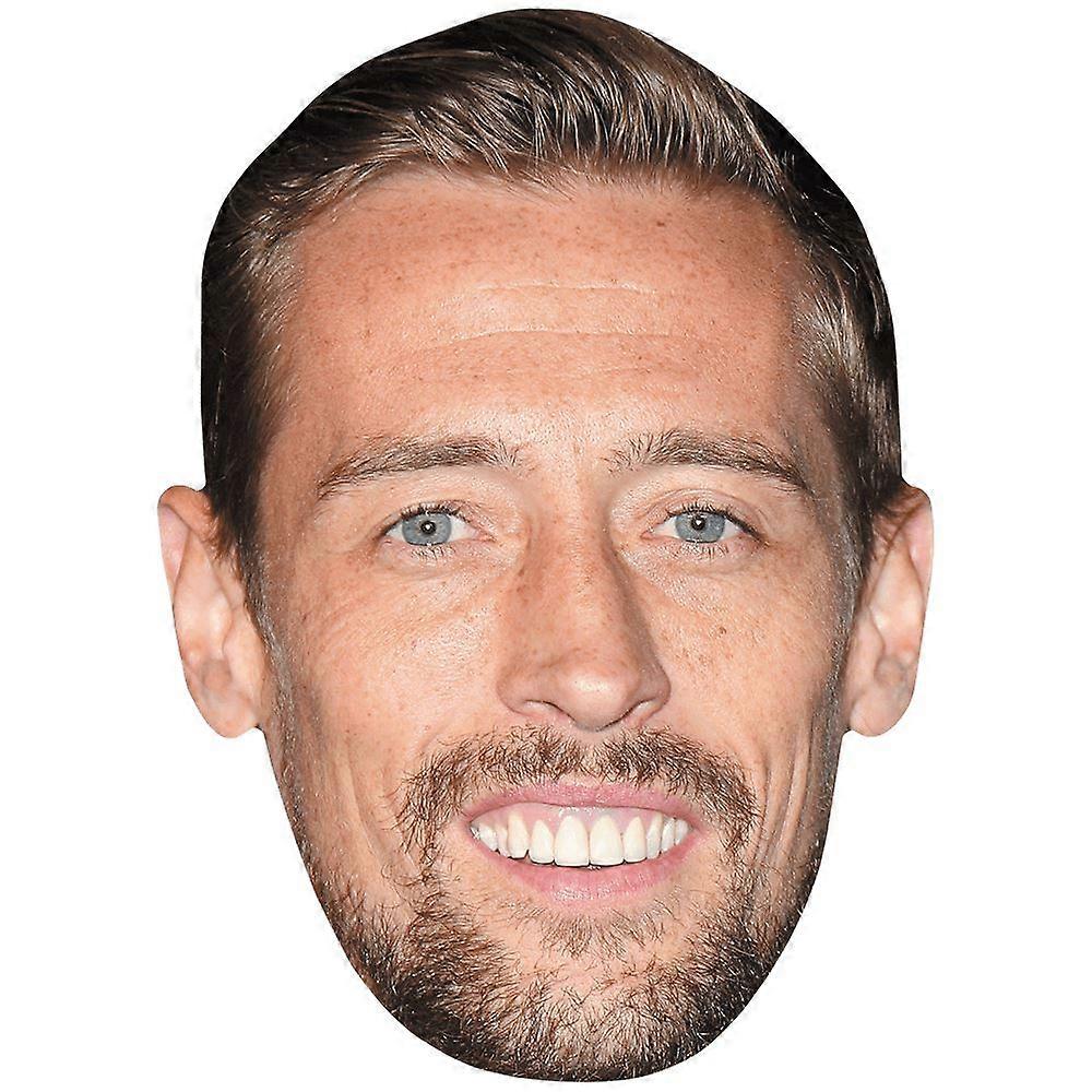 Peter Crouch (Beard) Celebrity Mask, Flat Card Face