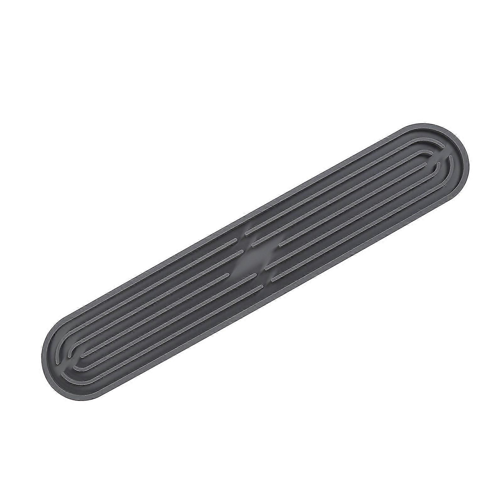Tyuhe Drain Mat Flexible Silicone Sink Drain Pad Anti-Slip Silicone Countertop Protection Mat for Home Kitchen