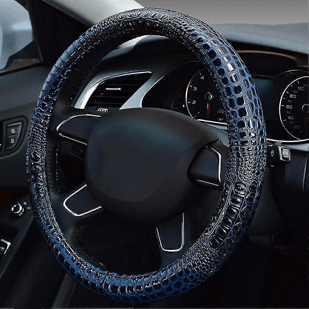 Soft Microfiber Vehicle Steering Wheel Cover Comfortable Universal Car Steering