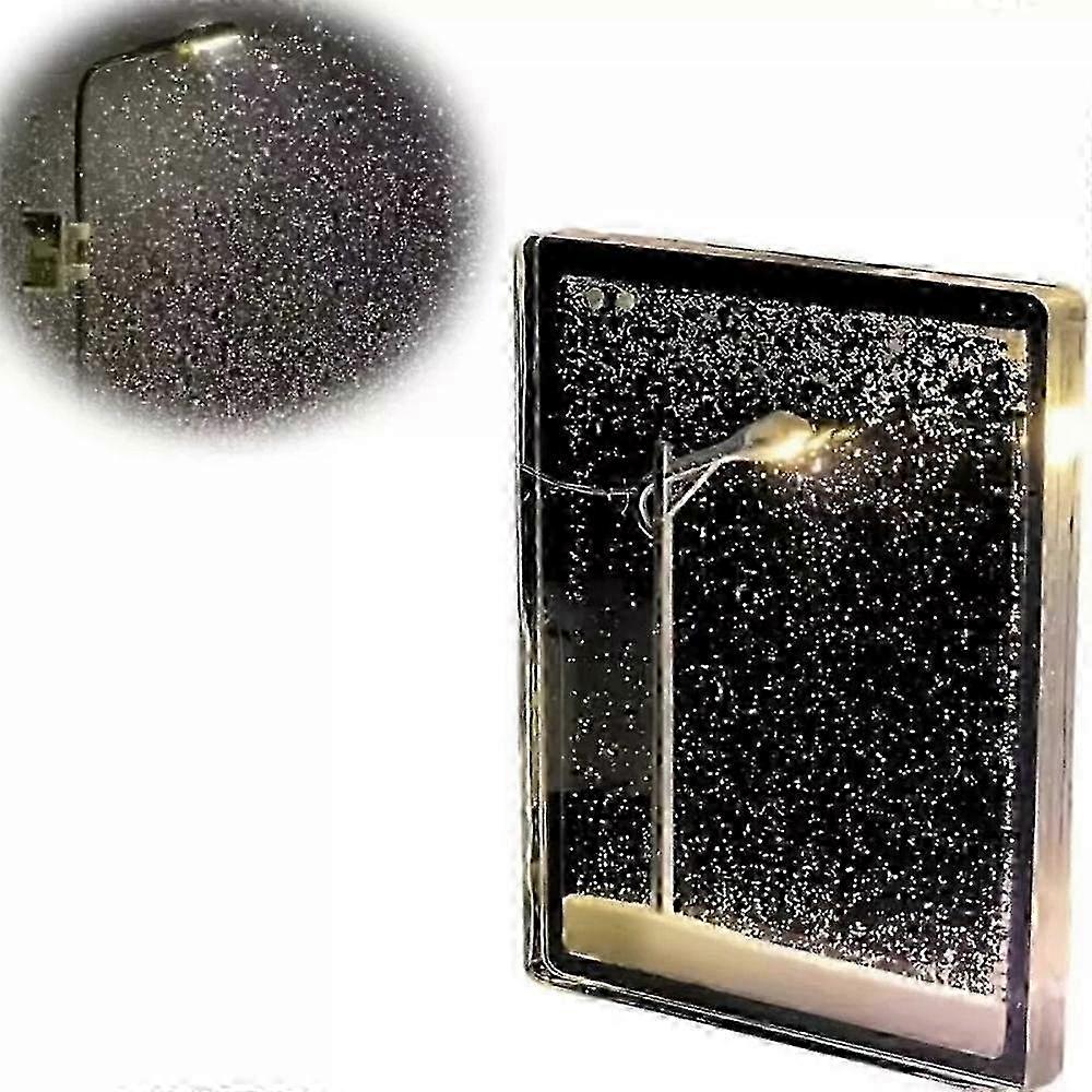 مصباح ثلجي ، ضوء الليل مشهد الثلج ، أضواء عيد الميلاد الجديدة اليدوية DIY المواد