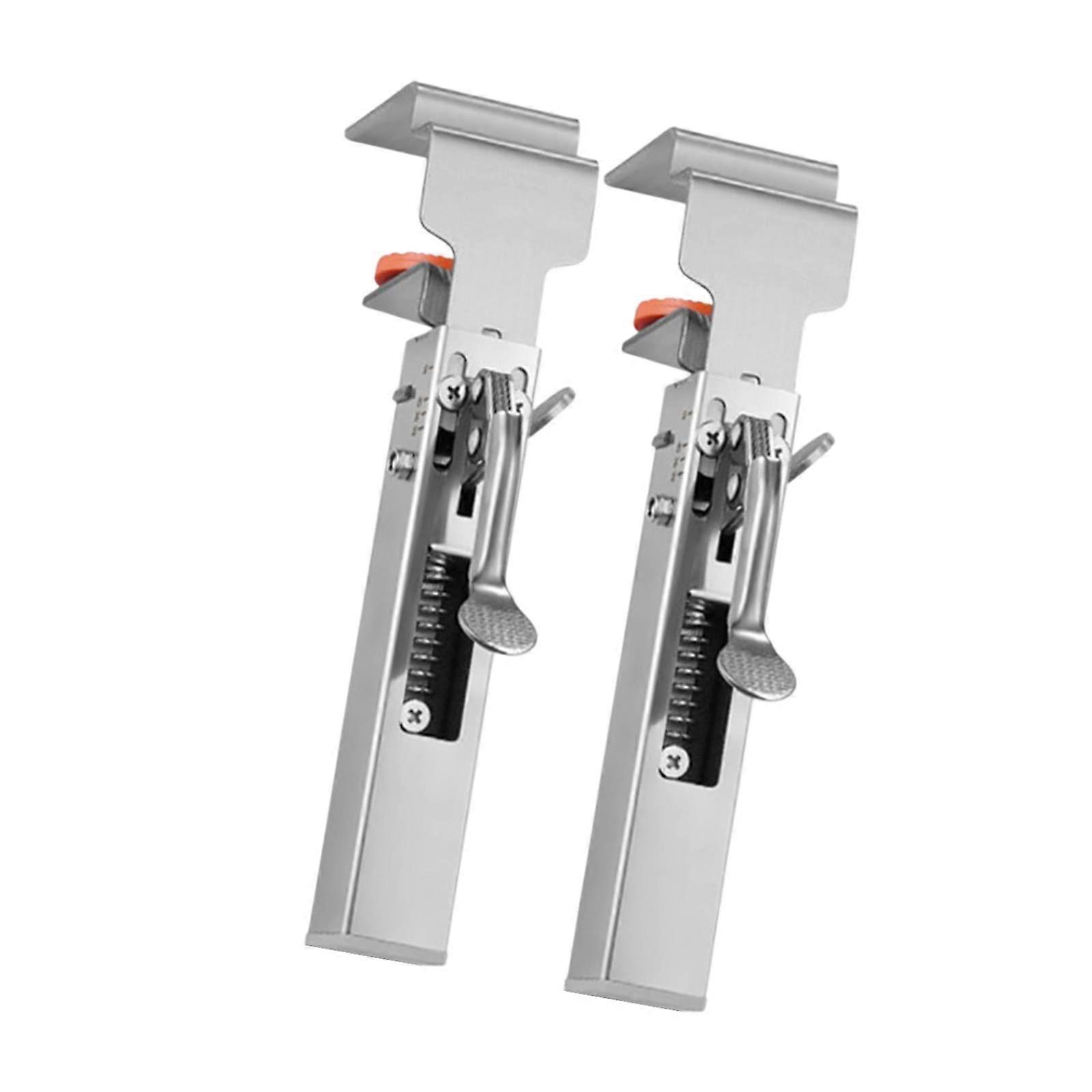 2 Pieces Adjustable Drawer Fixing Clamps Kit Drawer Front Installation Clamp