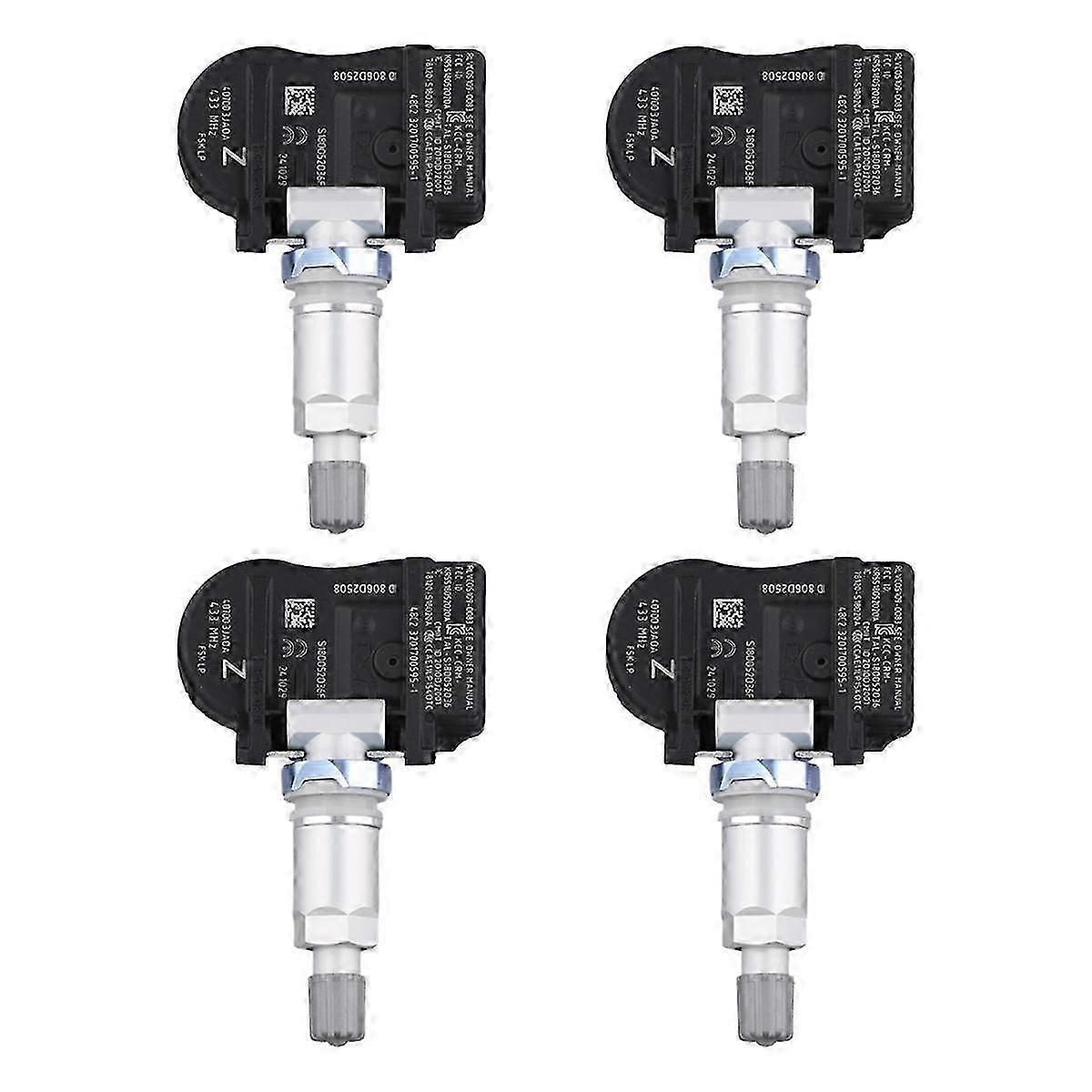 4pcs Car Tpms Sensor 40700-3ja0a For Q50 Q60 Tire Pressure Sensor Monitoring System