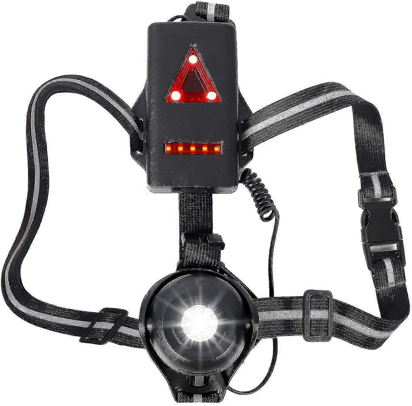 Running Light,rechargeable Usb Led, Waterproof,adjustable Beam Angle
