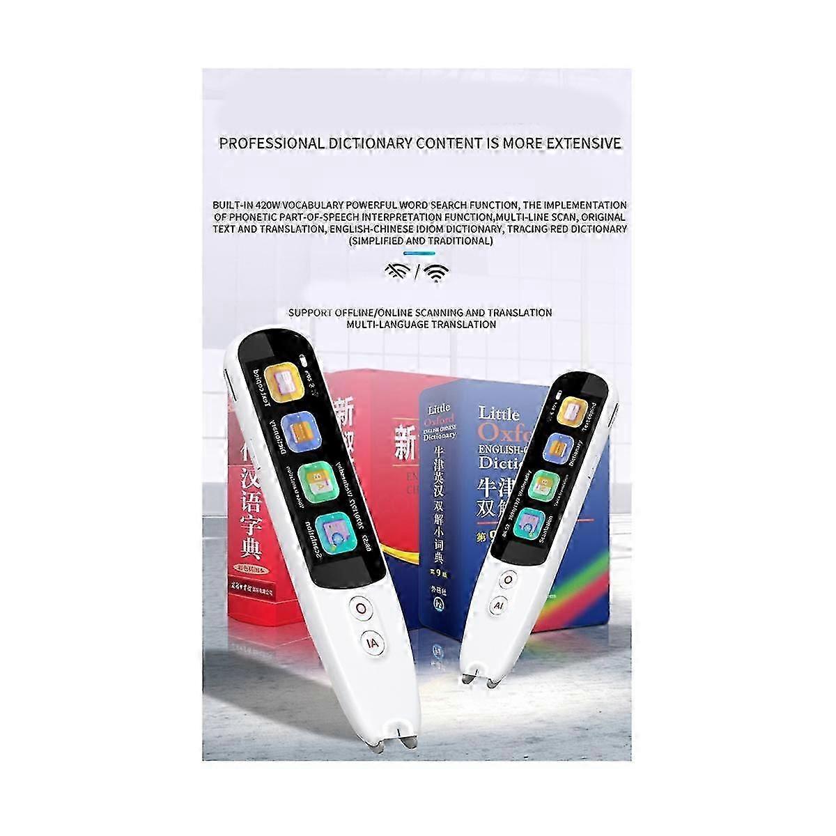 Smart 134 Kind Voice Scan Translator Pen Multifunction Offline Translation Real Time Language Trans