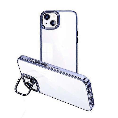 For iPhone 15 Invisible Camera Holder Transparent Phone Case
