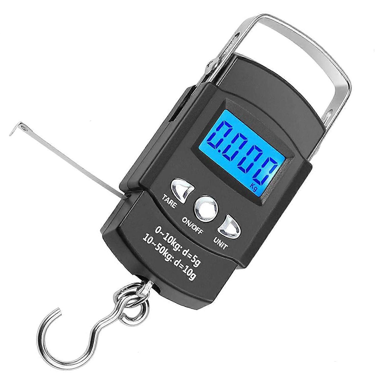 Portable Digital Luggage Scale, Measuring Tape