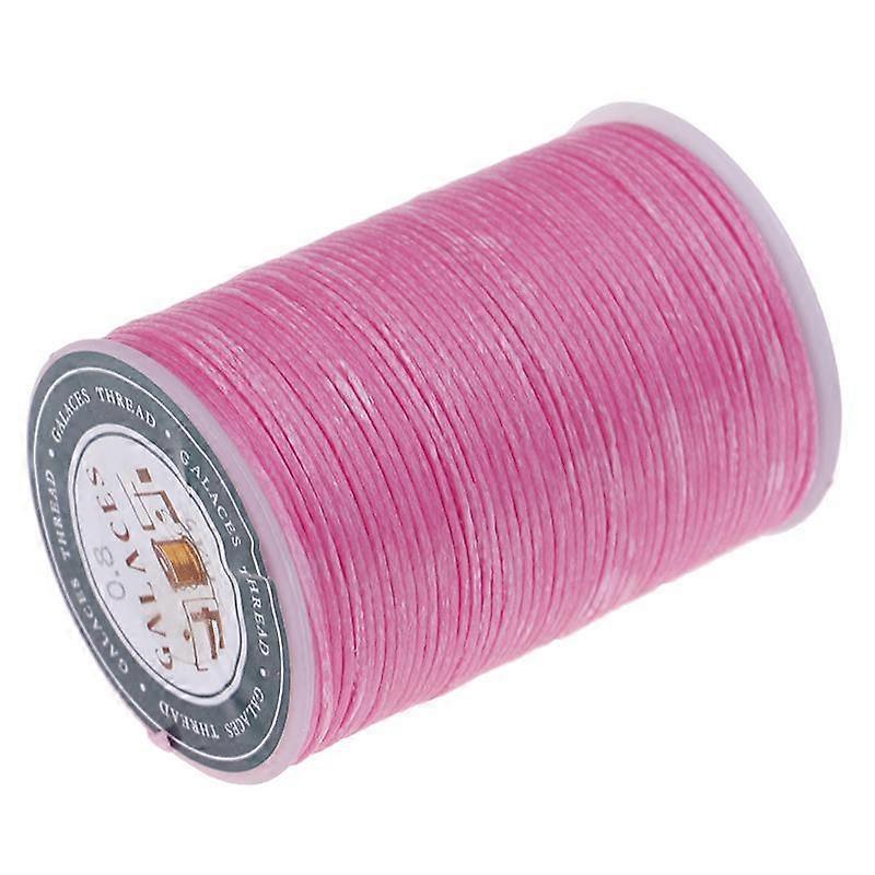 1Pc Waxed Thread 0.8mm 90m Polyester Cord Sewing Machine Stitching For Craft