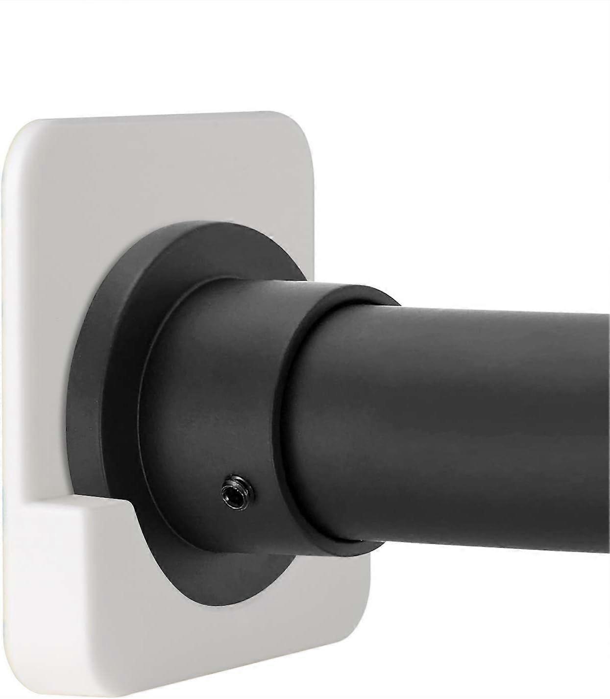 粘着シャワーカーテンロッドテンションホルダー|壁|用シャワーロッドマウントリテーナー掘削|なしスティックオン|2パック、(シャワーカーテンロッドは含まれていません)